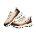 Skechers D'lites 1.0 Sneakers 'White Black Orange' 39.5