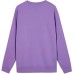 Skechers Colorful Sweatshirt Unisex Crystal Purple Crystal Purple/00QA, S