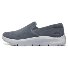 Skechers Go Walk Fle Cushioned Slip-Resistant Low-Top Casual Shoes Men's Gray Серый, 43