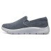 Skechers Go Walk Fle Cushioned Slip-Resistant Low-Top Casual Shoes Men's Gray Серый, 43