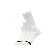 Skechers Mid-Calf Socks Unisex 3 Pack White/White/White 3 pairs (white/white/white/00JA), S