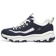 Skechers I-Conik Cushioning Anti-Slip And Wear-Resistant Low-Top Casual Shoes Women's Blue Color 36.5
