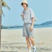 Skechers Casual Shorts Men's Medium Heather Gray Серый, XL