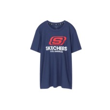 Skechers T-Shirt Men's Medieval Blue Синий, L