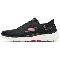 Skechers Go Walk 6 Slip In 'Black Multicolor' Women's 36.5