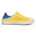 Skechers Slip Resistant, Abrasion Resistant, Breathable Children's Sandals Yellow Blue Teenagers 27.5