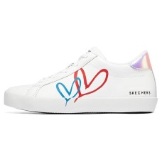 James Goldcrown x Skechers DIAMOND STARZ Lightweight Wear-resistant And Non-slip Low-Top Skateboard Shoes Women's White 37