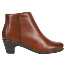 Easy Spirit Camira Round Toe Zippered Booties Womens Size 8.5 M Casual Boots E-C Коричневый
