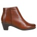 Easy Spirit Camira Round Toe Zippered Booties Womens Size 8.5 M Casual Boots E-C Коричневый