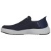 Skechers Slip Ins Slip-Ins Technology Anti-Slip And Wear-Resistant Breathable Low-Top Casual Shoes Men's Blue Синий, 44