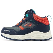Skechers Anti-Slip Wear-Resistant Mid-Top Kids' Running Shoes Navy Kids' Navy/multicolor, 39