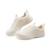 Skechers Abrasion Resistant Low Top Running Shoes Women's Ivory Бежевый, 36