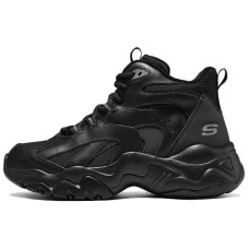 Skechers DLITES Anti-Slip Wear-Resistant Mid-Top Running Shoes Women's Black Черный, 35.5