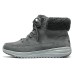 Skechers ON THE GO Stellar Thermal Slip Resistant Short Snow Boots Women's Charcoal Gray Серый, 38