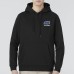 Skechers Colorful Hooded Fitted Long Sleeved Sweatshirt Unisex Black Черный, 2XL