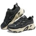 Skechers DLITES Anti-Slip Wear-Resistant Low-Top Chunky Sneakers Men's Black Черный, 43