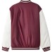 Sports Life Collection Baseball Jacket Unisex Pinkish Purple Pinkish-Brown/02C9, L