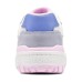 Skechers Kids Anti Slip Wear Resistant Low Top Kids' Skateboarding Shoes White Gray Pink Kids' Разноцветный, 30