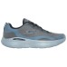 Skechers GO RUN Breathable Low-Top Casual Running Shoes Men's Gray Blue Charcoal Gray/Blue, 39.5