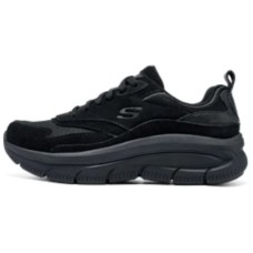Skechers Modern D'Lu Wear-resistant And Lightweight Low-Top Casual Shoes Women's Black Черный, 37.5