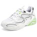 Skechers ATHLETICS SPORT PERFORMANCE Chunky Sneakers Men Low-Top White/Green/Black White/Lemon Yellow, 42.5