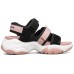 Skechers D'LITES Series Beach Sandals Women's Black/Pink 39