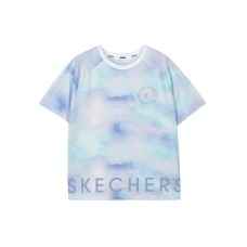 Skechers Kids T-Shirts Blue Purple Gradient, 150