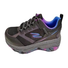 Skechers Go Run Trail Cushioning Mid-Top Running Shoes Women's Black Черный, 37