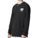 Skechers Colorful Sweatshirts Unisex Carbon Black 0018, S