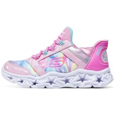 Skechers Hands Free Slip-Ins Cushioning Wear-Resistant Kids Lifestyle Shoes Pink Teenagers Розовый, 27.5