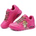 Skechers Anti-Slip And Wear-Resistant Breathable Low-Top Casual Shoes Women's Rose Red Розовый, 38