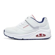Skechers Slip-Resistant Cushioning Abrasion-Resistant Low-Top Kids Lifestyle Shoes White Teenagers Белый, 31