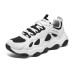 Skechers Rover X Cushioning Wear Resistant Low Top Casual Shoes Men's Black White Черно-белый, 42