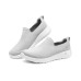 Skechers Cushioned Slip Resistant Low Top Casual Shoes Men's Light Gray Серый, 43