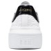 Skechers Court Classics Abrasion Resistant Breathable Support Low Top Skateboard Shoes Women's White Black Черно-белый, 38