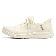 Skechers Hands Free Slip-Ins Anti-Slip And Wear-Resistant Breathable Low-Top Casual Shoes Women's White Белый, 40