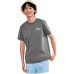 Skechers SS24 T-Shirt Unisex Lime Gray Lime Gray/040R, L