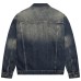 Jeep Denim Jacket Unisex Nano Blue Nano Blue, XL