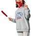 Skechers Kids Sweatshirts Rock White Grey/03VL, 130