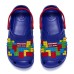 Skechers Anti-Slip Wear-Resistant Children's Sandals Blue Teenagers Blue/Multicolor, 27.5