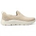 Skechers Durable Breathable Low-Top Casual Shoes Men's Natural Бежевый, 42