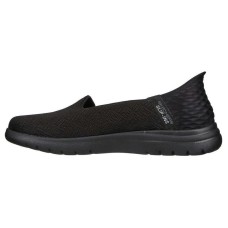 Skechers On The Go Flex Slip Ins 'Pure Black' Women's 36