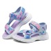 Skechers Slip-Resistant Cushioning Children's Sandals Purple Blue Pink Kids' Purple Blue Pink, 32