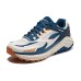 Skechers Sport Cushioned Slip-Resistant Low-Top Casual Running Shoes Men's Beige Blue natural/multicolor, 42