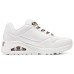 Skechers Anti-Slip Wear-Resistant Low-Top Casual Shoes Women's White Белый, 38