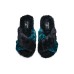 Skechers Slide Slippers Women's Black Blue Black Blue, 39