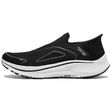 Skechers MEN'S GO Anti-Slip Wear-Resistant Low-Top Casual Shoes Men's Black White Черно-белый, 42.5