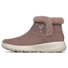Skechers ON THE GO Short Snow Boots Women's Purple Lilac 39