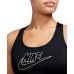 Топ Nike Swoosh Logo Черный, XS