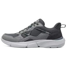 Skechers Anti-Slip Wear-Resistant Low-Top Casual Shoes Men's Gray Серый, 42